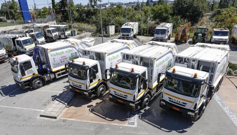 Δ. Πυλαίας-Χορτιάτη: Τέσσερα νέα απορριμματοφόρα αντιρρυπαντικής τεχνολογίας στον στόλο της Καθαριότητας