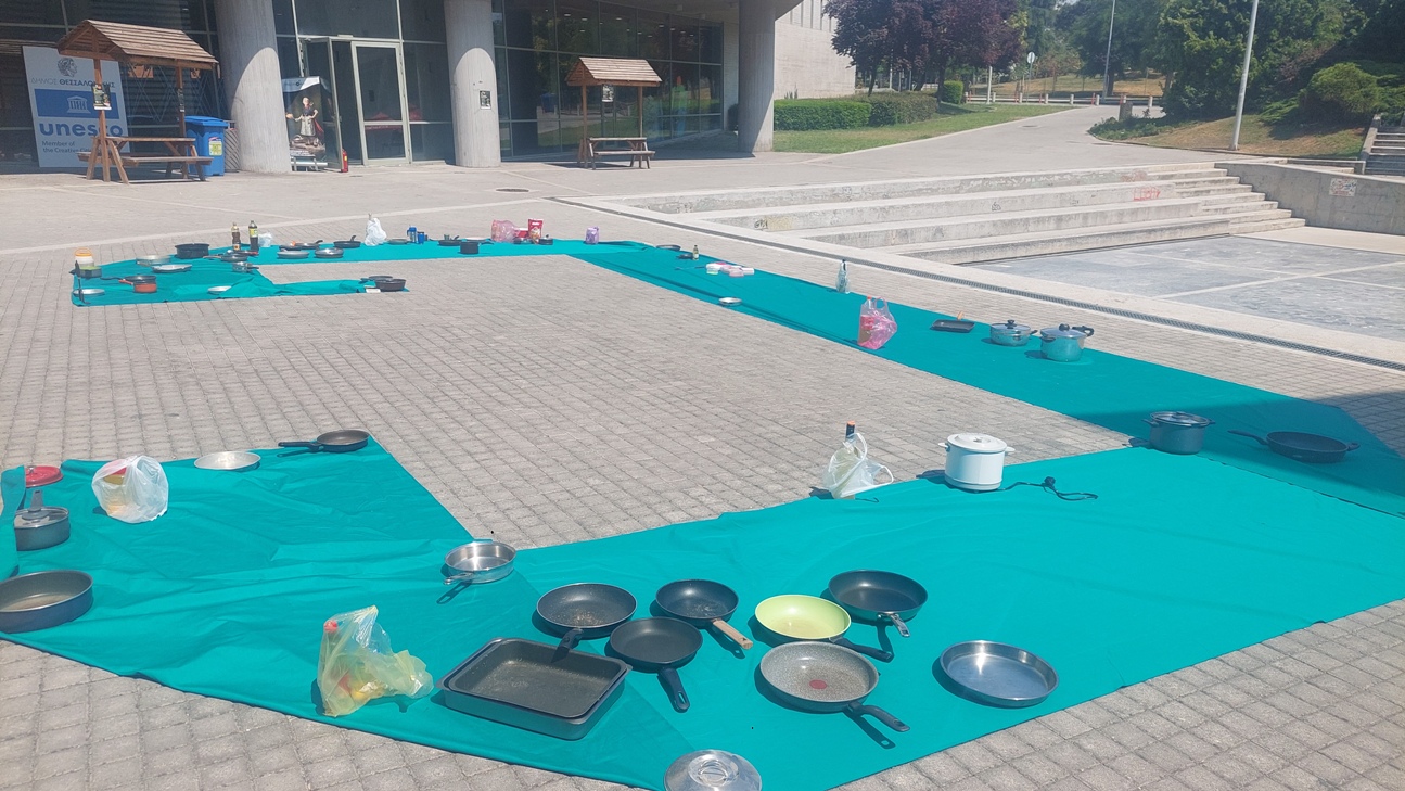 Θεσσαλονίκη: Αγκάλιασαν δεκάδες την Γιορτή Ανακύκλωσης Μαγειρικών Σκευών και Τηγανέλαιου