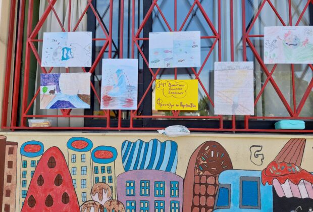 Μαθητές του Ευόσμου έφτιαξαν οικο-κατασκευές αξιοποιώντας ανακυκλώσιμα υλικά των σχολείων τους