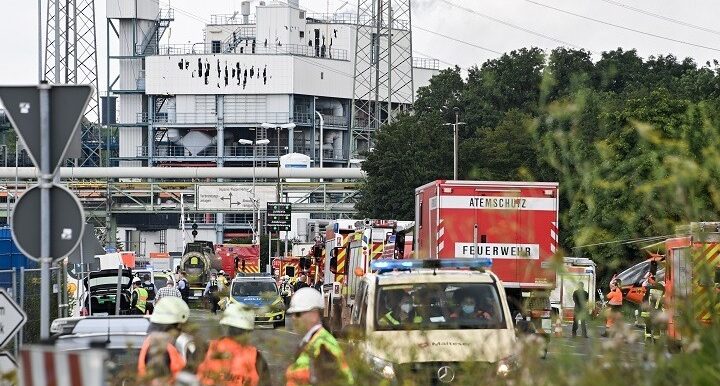 Έκρηξη σε μονάδα επεξεργασίας απορριμμάτων στο Λεβερκούζεν